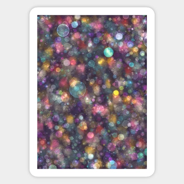 Bokeh Blur Sticker by Beth Thompson Art